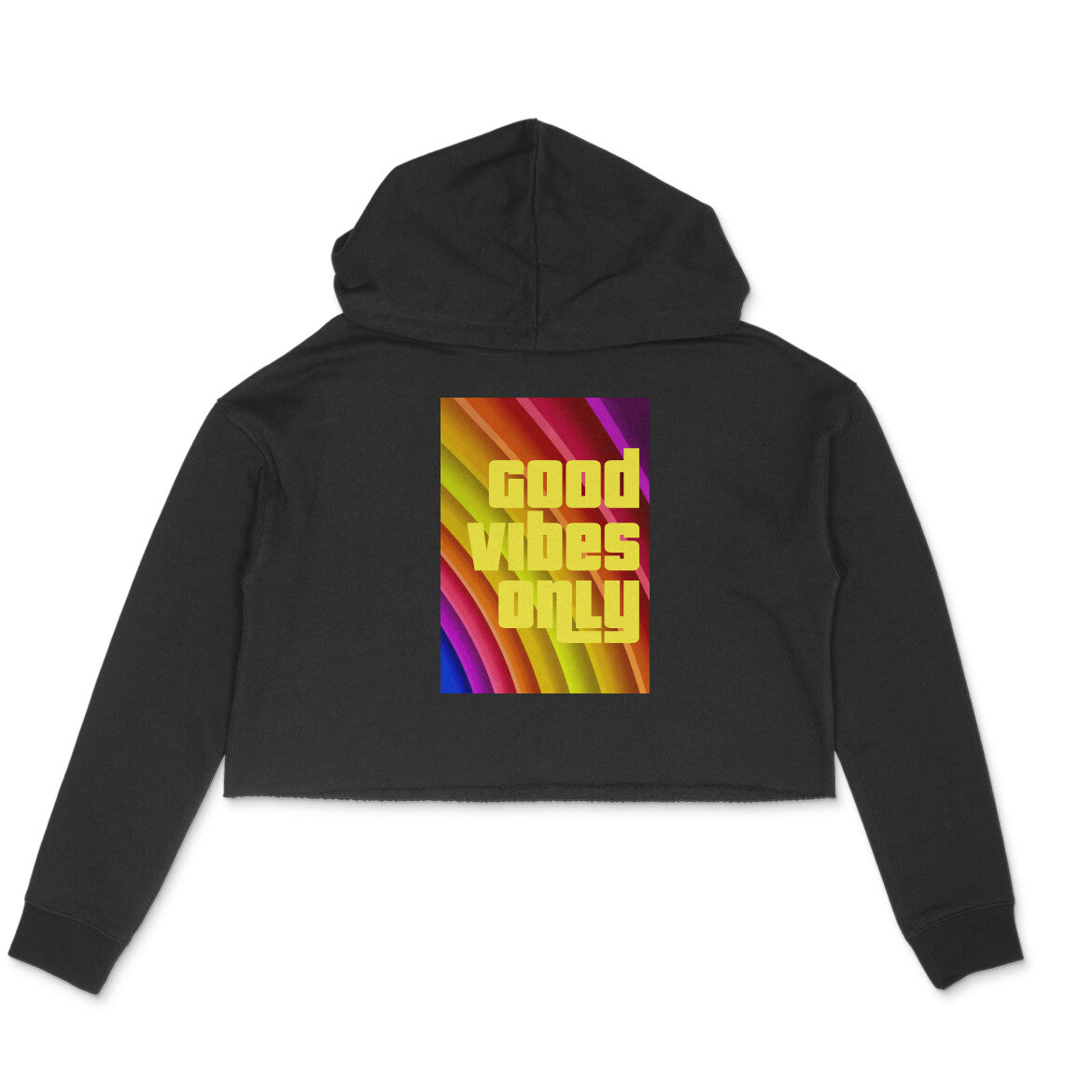 Good vibes sweatshirt rainbow hot sale