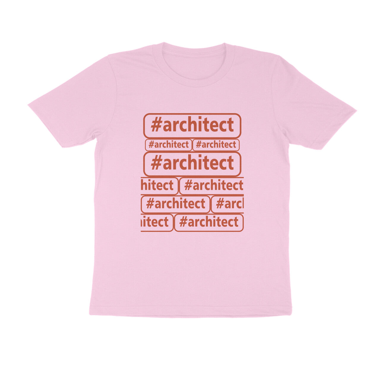 Half Sleeve Round Neck T-Shirt – Architect 3 puraidoprints