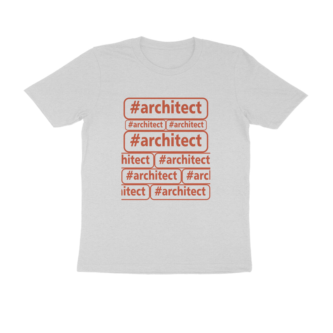 Half Sleeve Round Neck T-Shirt – Architect 3 puraidoprints