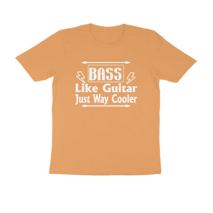 Half Sleeve Round Neck T-Shirt – Bass - like guitar just way cooler 3 puraidoprints