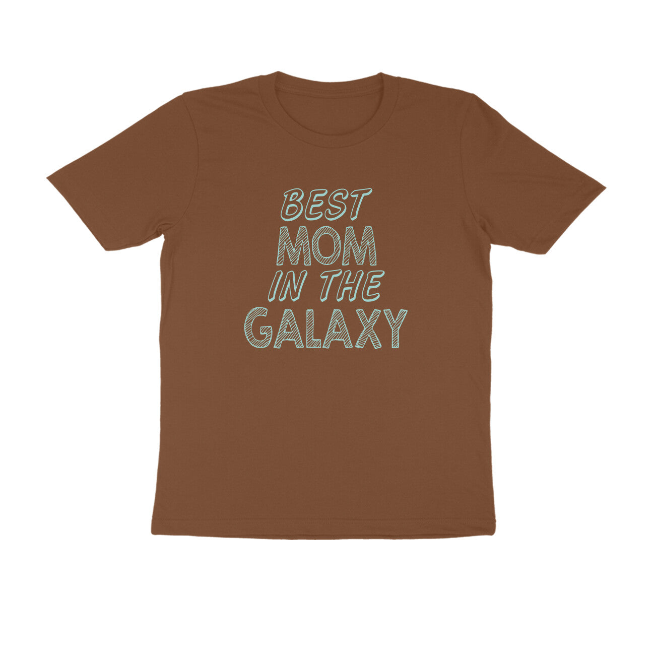 Half Sleeve Round Neck T-Shirt – Best Mom in the Galaxy 3 puraidoprints