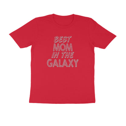 Half Sleeve Round Neck T-Shirt – Best Mom in the Galaxy 3 puraidoprints