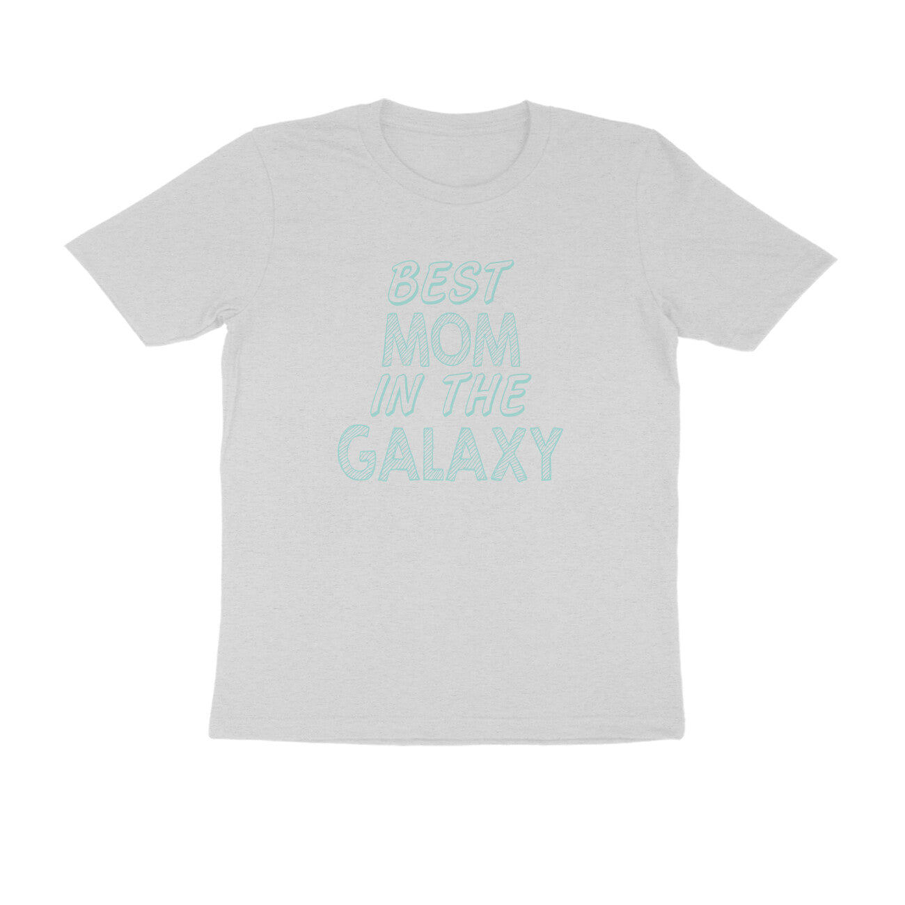 Half Sleeve Round Neck T-Shirt – Best Mom in the Galaxy 3 puraidoprints