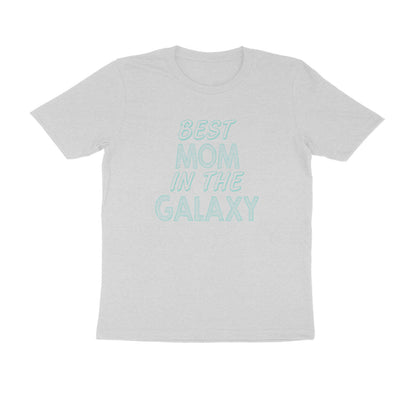 Half Sleeve Round Neck T-Shirt – Best Mom in the Galaxy 3 puraidoprints