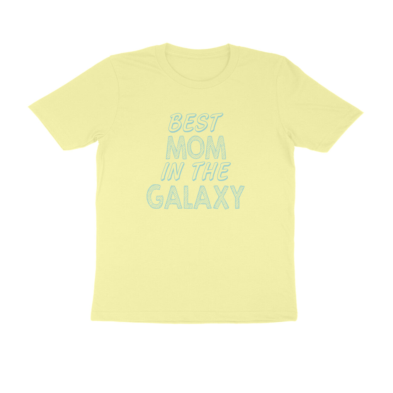 Half Sleeve Round Neck T-Shirt – Best Mom in the Galaxy 3 puraidoprints