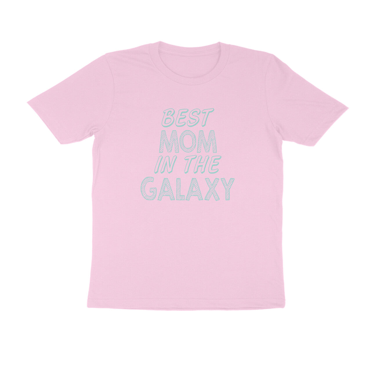 Half Sleeve Round Neck T-Shirt – Best Mom in the Galaxy 3 puraidoprints