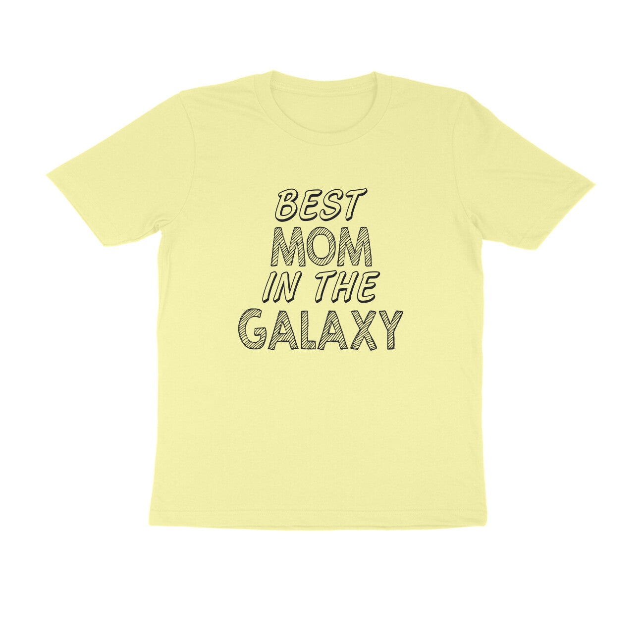 Half Sleeve Round Neck T-Shirt – Best Mom in the Galaxy puraidoprints