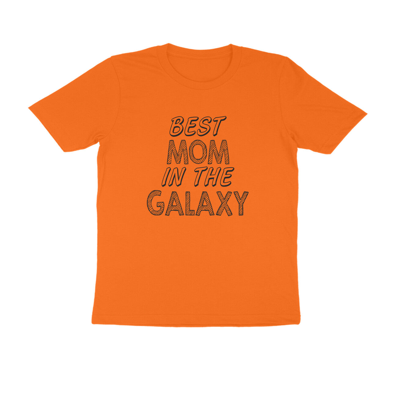 Half Sleeve Round Neck T-Shirt – Best Mom in the Galaxy puraidoprints