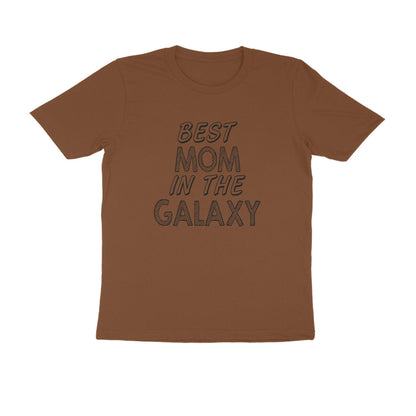 Half Sleeve Round Neck T-Shirt – Best Mom in the Galaxy puraidoprints