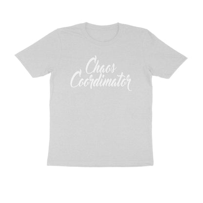 Half Sleeve Round Neck T-Shirt – Chaos Coordinator 2 puraidoprints