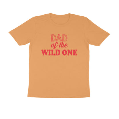 Half Sleeve Round Neck T-Shirt – Dad of the wild one 3 puraidoprints