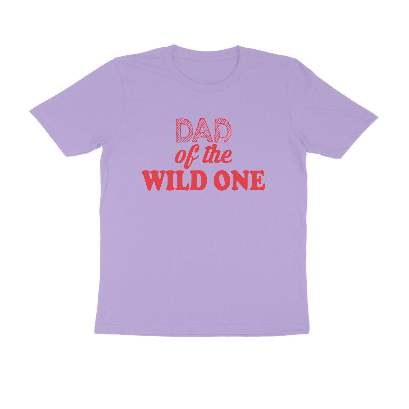 Half Sleeve Round Neck T-Shirt – Dad of the wild one 3 puraidoprints