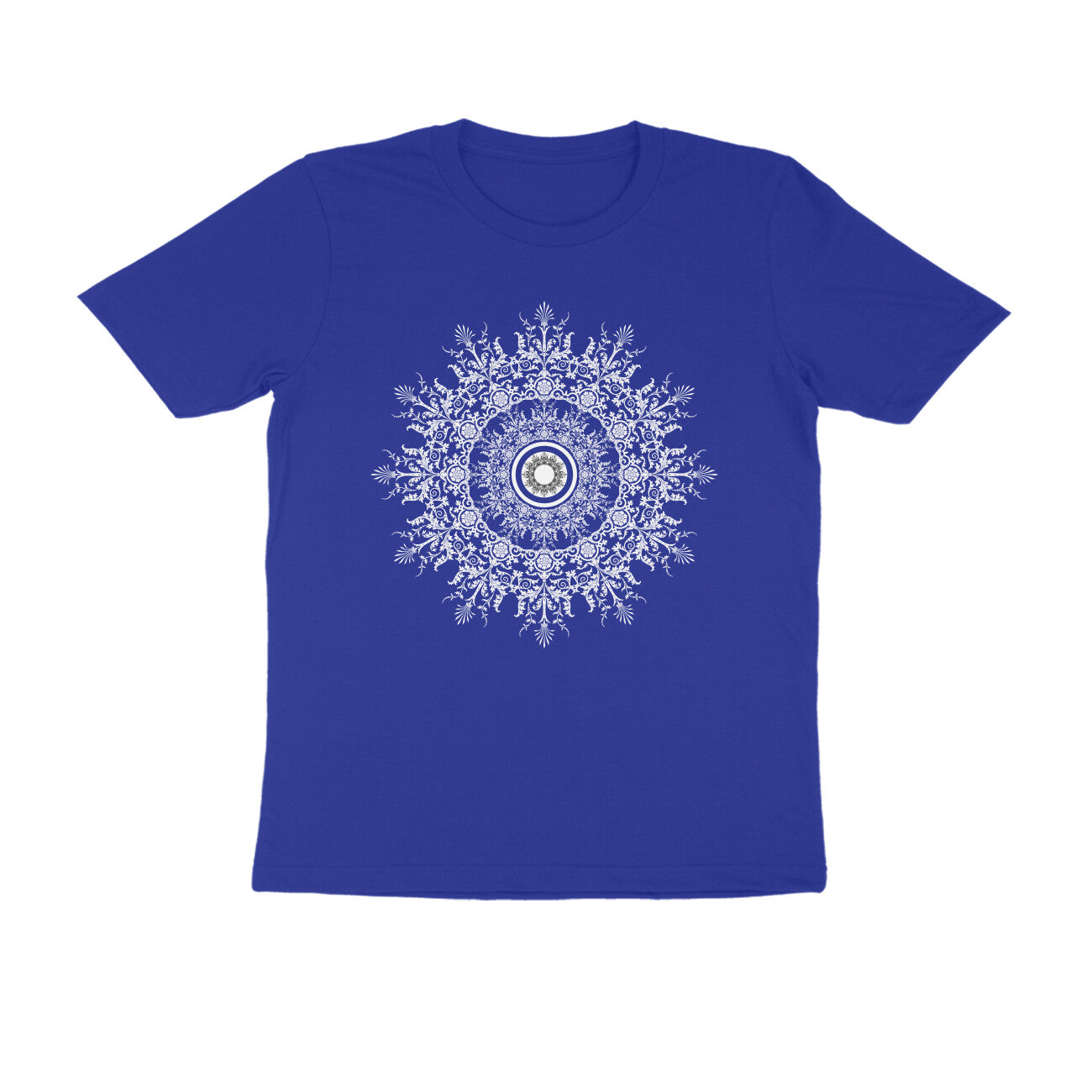 Half Sleeve Round Neck T-Shirt –  Mandala 1 puraidoprints