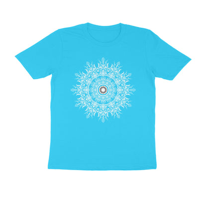 Half Sleeve Round Neck T-Shirt –  Mandala 1 puraidoprints