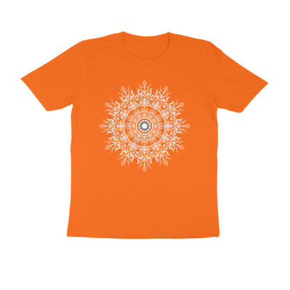 Half Sleeve Round Neck T-Shirt –  Mandala 1 puraidoprints