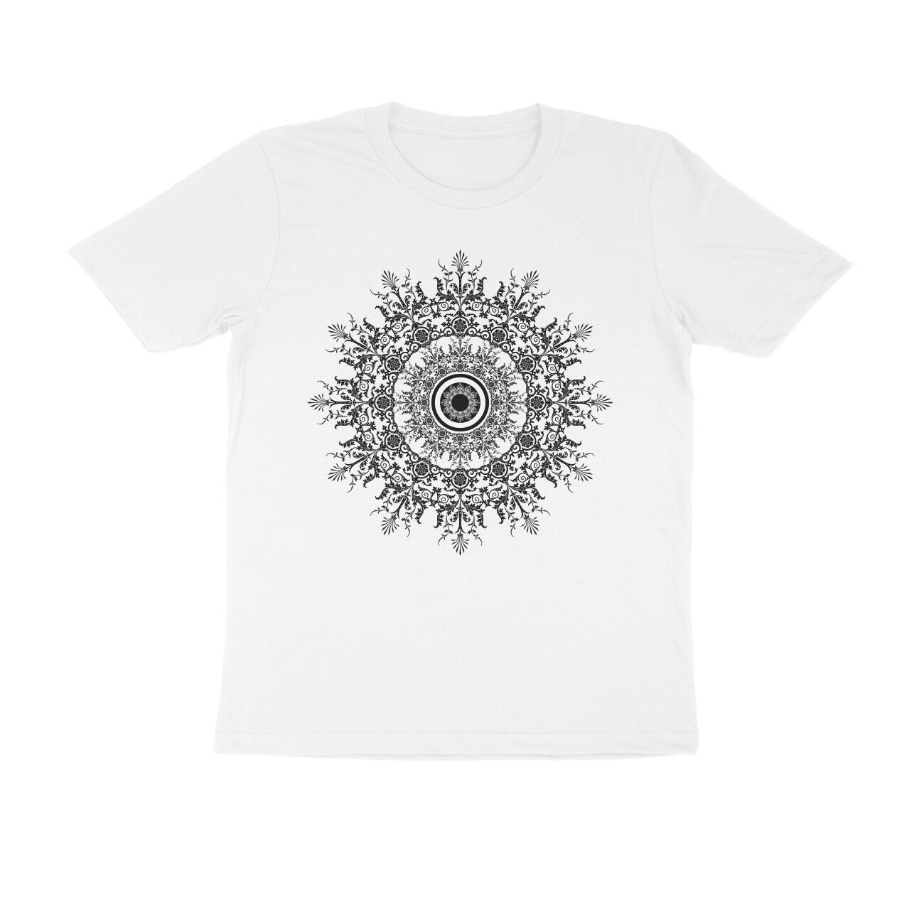 Half Sleeve Round Neck T-Shirt –  Mandala 2 puraidoprints