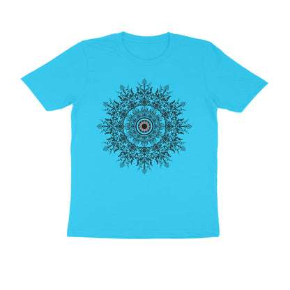 Half Sleeve Round Neck T-Shirt –  Mandala 2 puraidoprints