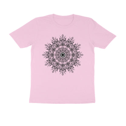 Half Sleeve Round Neck T-Shirt –  Mandala 2 puraidoprints