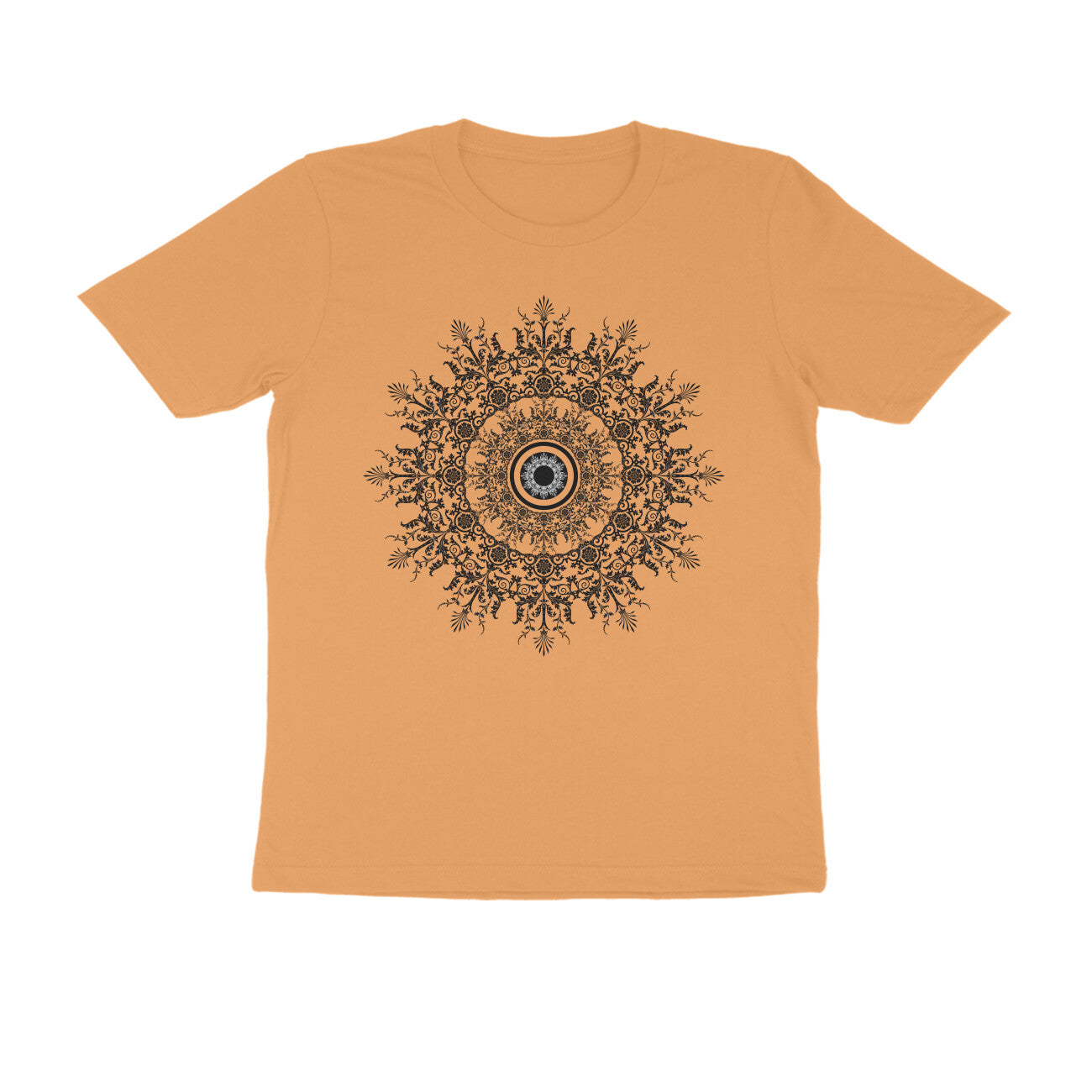 Half Sleeve Round Neck T-Shirt –  Mandala 2 puraidoprints