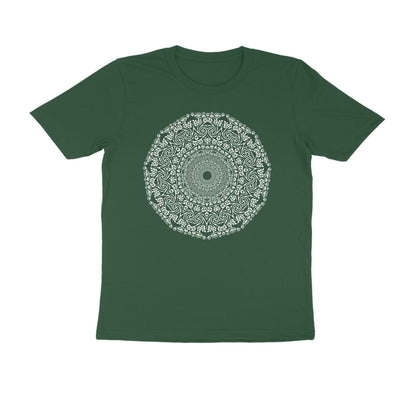 Half Sleeve Round Neck T-Shirt –  Mandala 3 puraidoprints