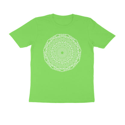 Half Sleeve Round Neck T-Shirt –  Mandala 3 puraidoprints