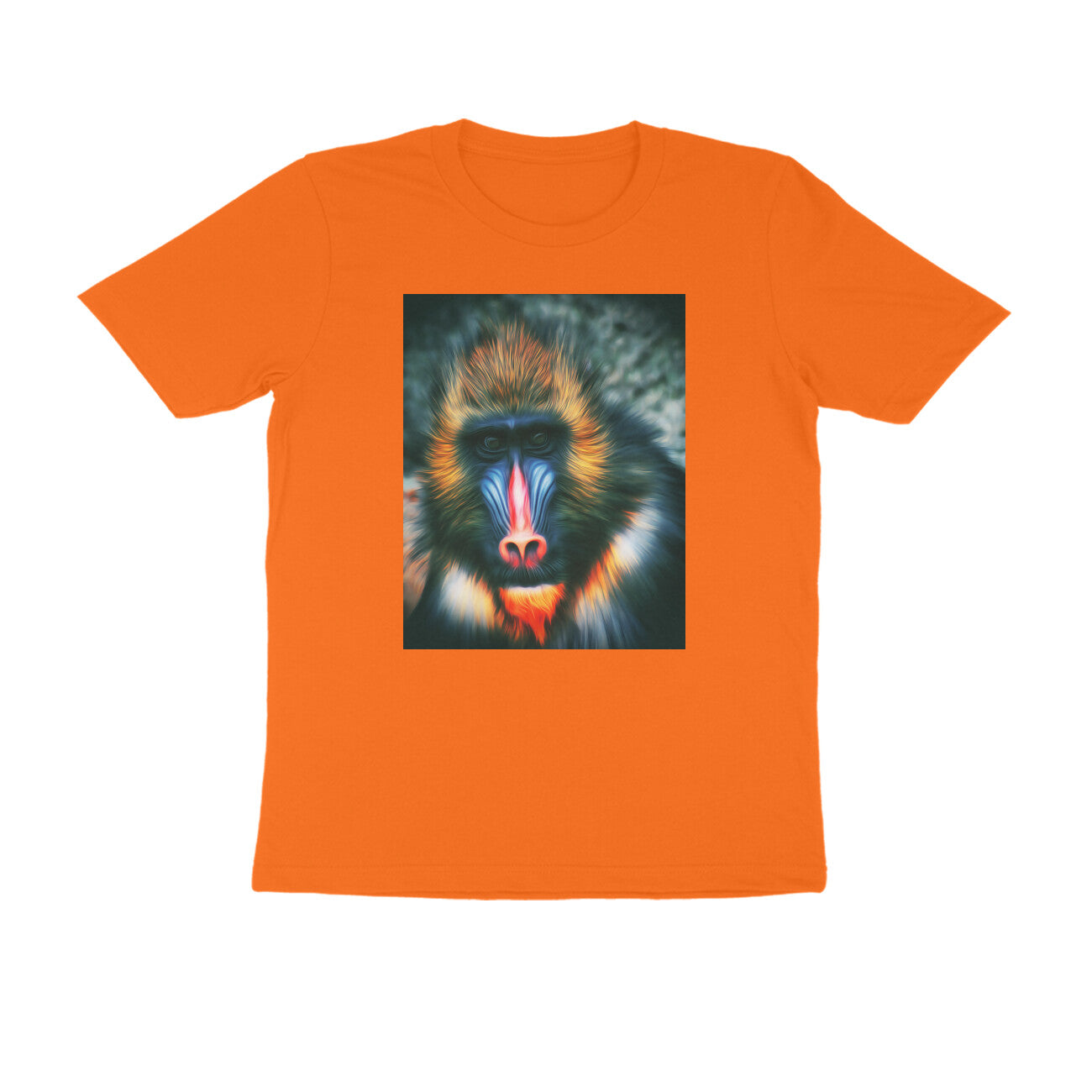 Half Sleeve Round Neck T-Shirt - Mandrill puraidoprints