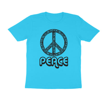 Half Sleeve Round Neck T-Shirt – Peace puraidoprints