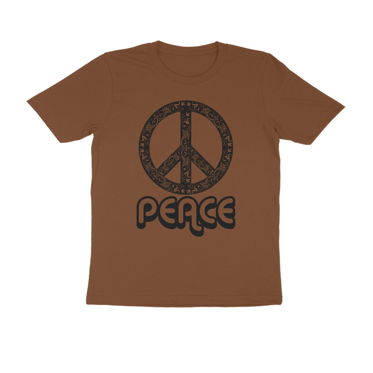 Half Sleeve Round Neck T-Shirt – Peace puraidoprints