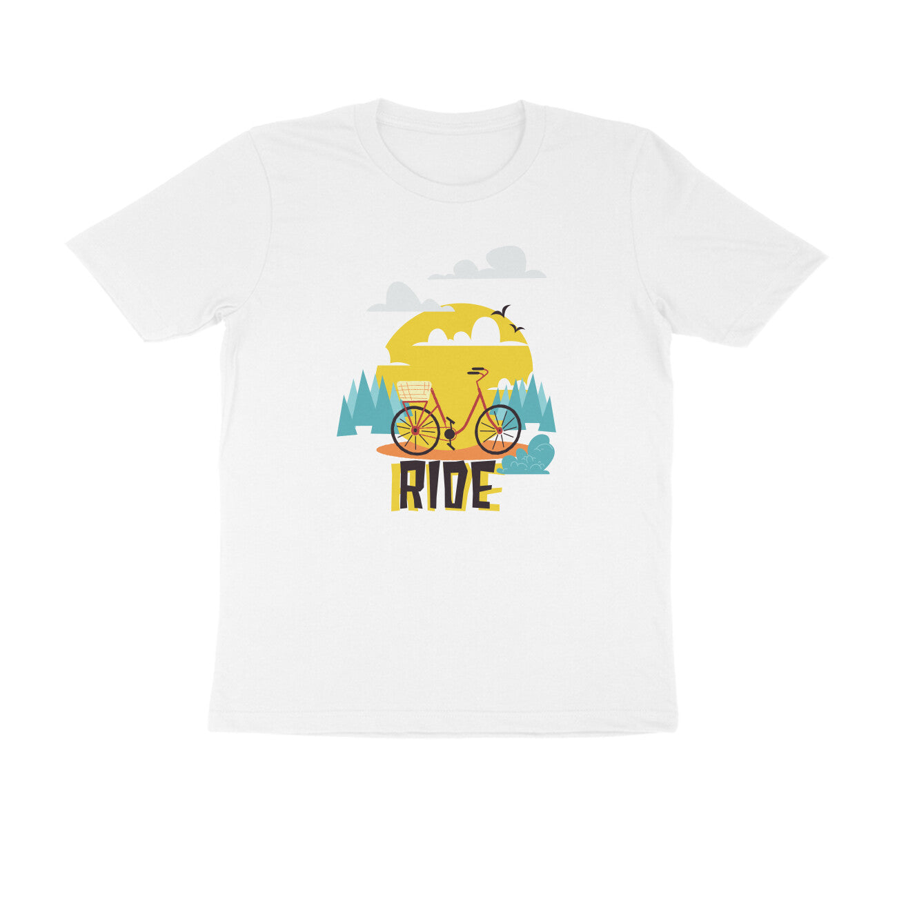 Half Sleeve Round Neck T-Shirt – Ride 2 puraidoprints