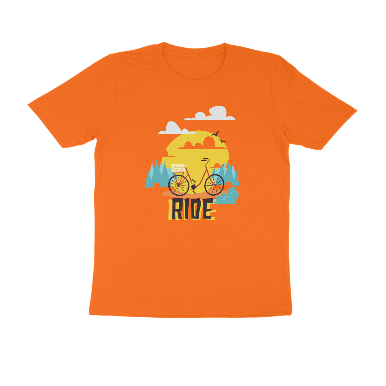 Half Sleeve Round Neck T-Shirt – Ride 2 puraidoprints