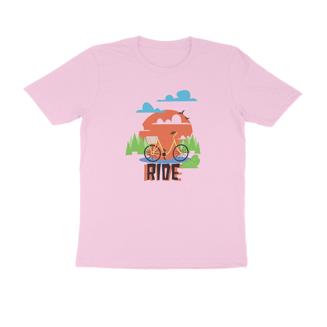 Half Sleeve Round Neck T-Shirt – Ride 3 puraidoprints