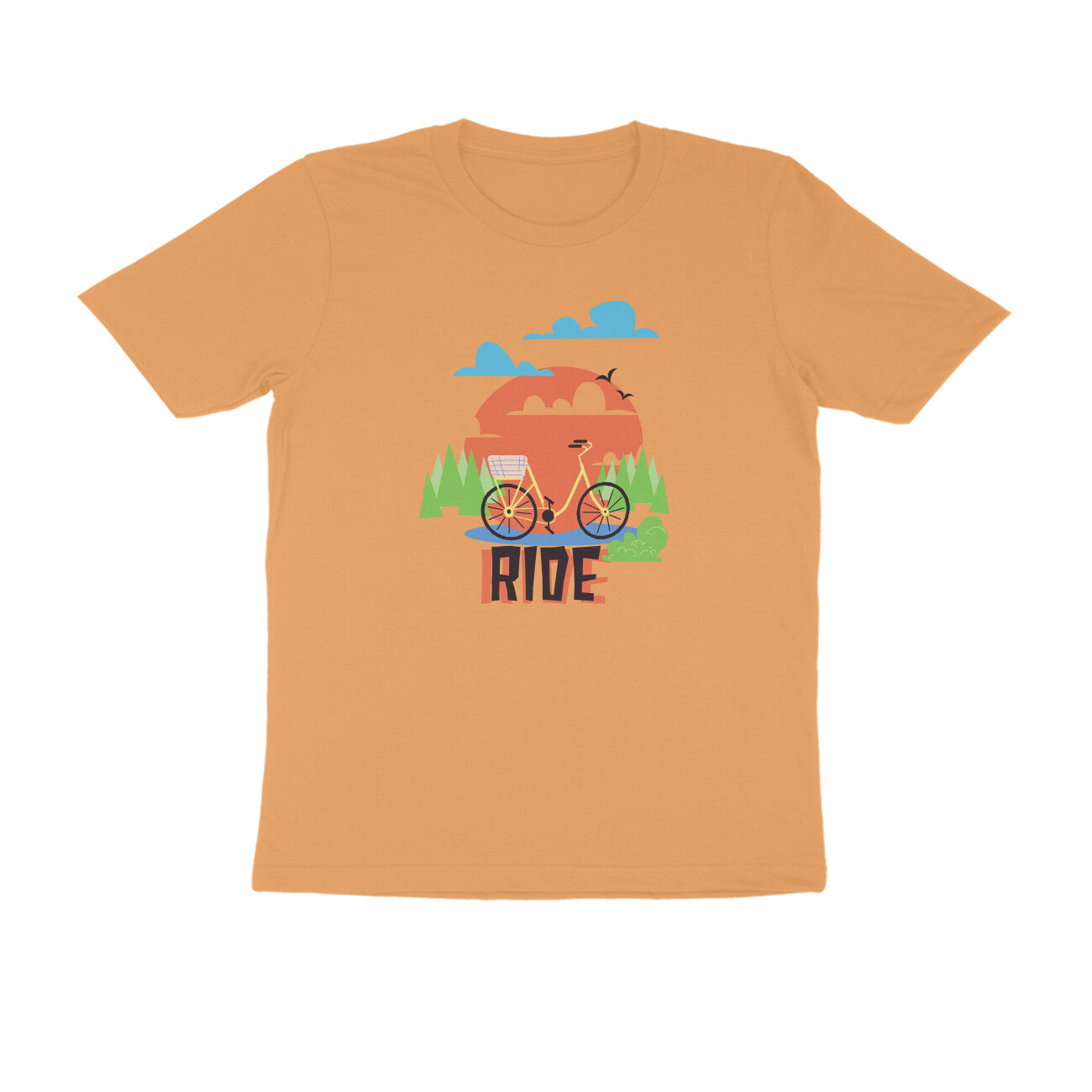 Half Sleeve Round Neck T-Shirt – Ride 3 puraidoprints