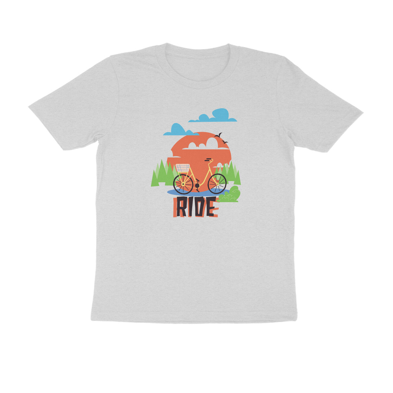 Half Sleeve Round Neck T-Shirt – Ride 3 puraidoprints