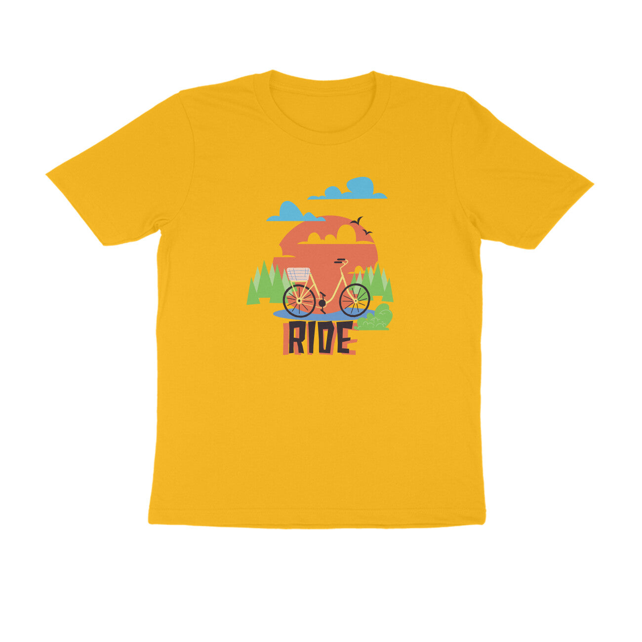 Half Sleeve Round Neck T-Shirt – Ride 3 puraidoprints