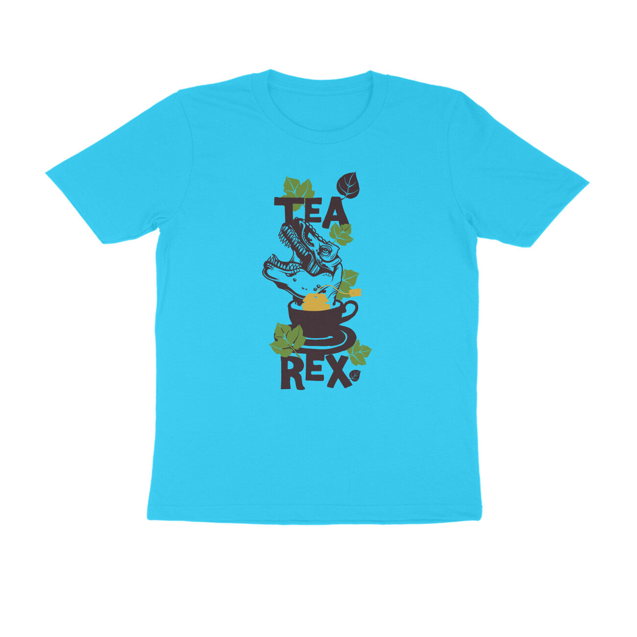 Half Sleeve Round Neck T-Shirt – Tea Rex 1 puraidoprints