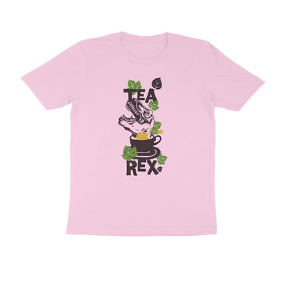 Half Sleeve Round Neck T-Shirt – Tea Rex 1 puraidoprints