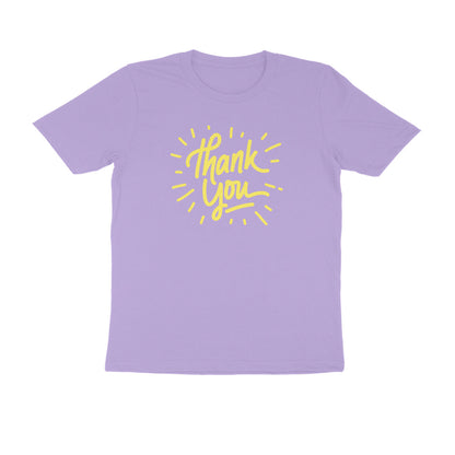 Half Sleeve Round Neck T-Shirt –  Thank you 2 puraidoprints