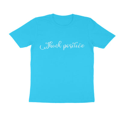 Half Sleeve Round Neck T-Shirt – Think positive puraidoprints