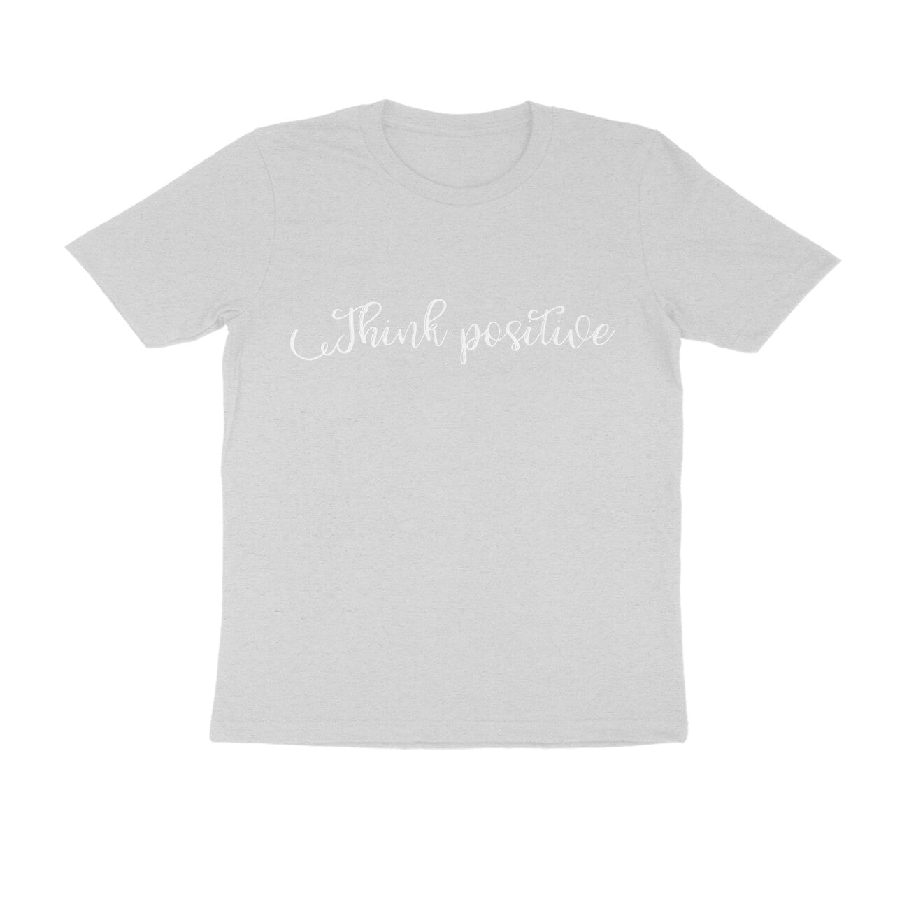 Half Sleeve Round Neck T-Shirt – Think positive puraidoprints