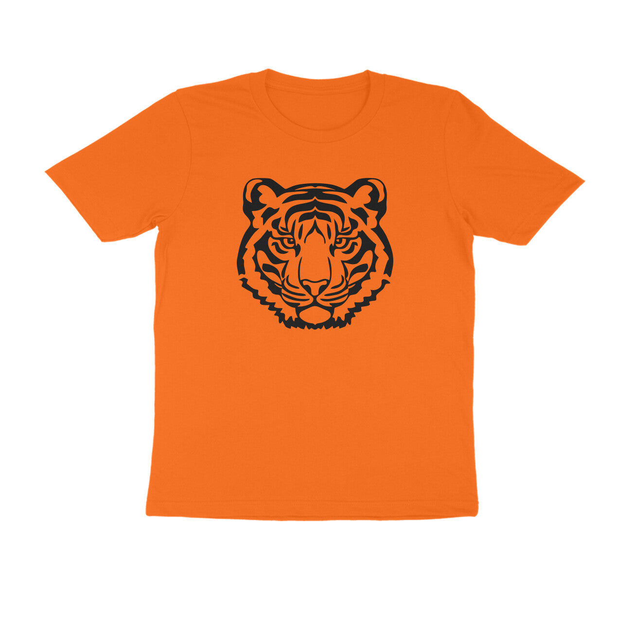 Half Sleeve Round Neck T-Shirt –  Tiger 2 puraidoprints