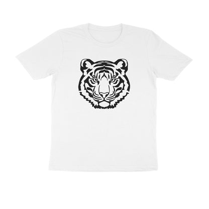 Half Sleeve Round Neck T-Shirt –  Tiger 2 puraidoprints