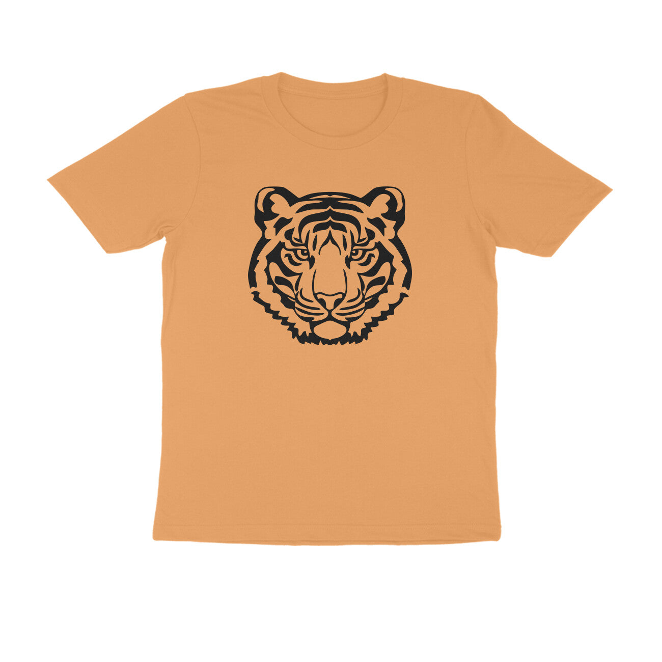 Half Sleeve Round Neck T-Shirt –  Tiger 2 puraidoprints