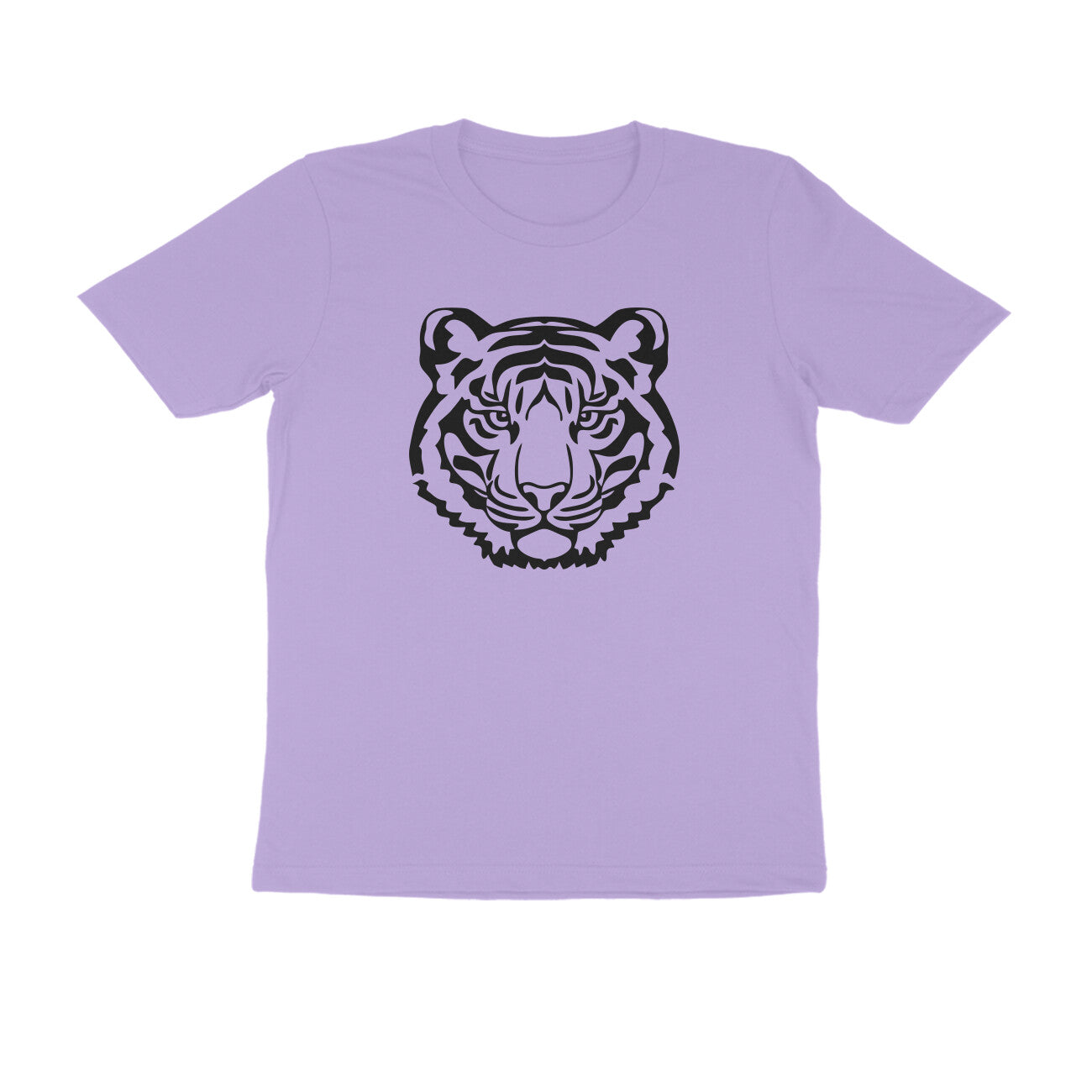 Half Sleeve Round Neck T-Shirt –  Tiger 2 puraidoprints