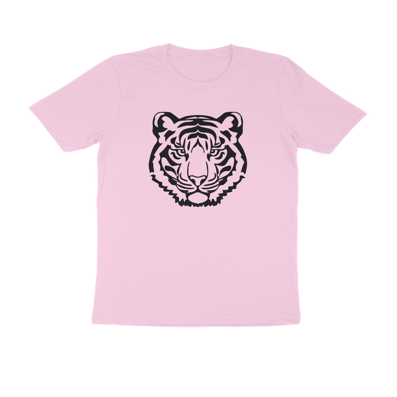 Half Sleeve Round Neck T-Shirt –  Tiger 2 puraidoprints