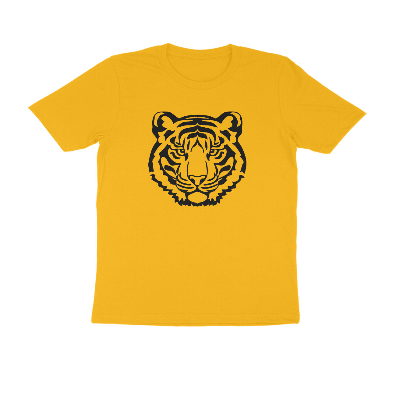 Half Sleeve Round Neck T-Shirt –  Tiger 2 puraidoprints