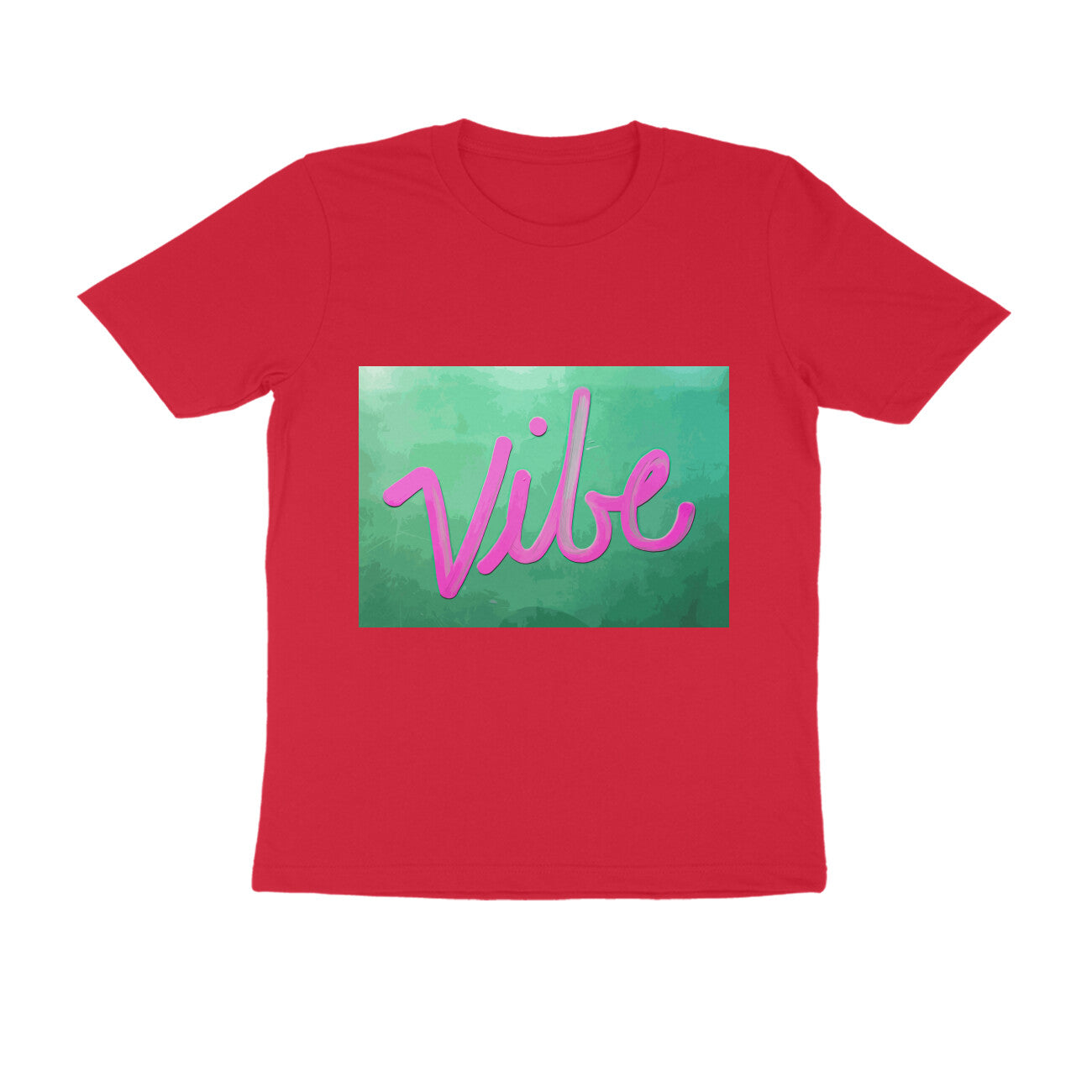 Half Sleeve Round Neck T-Shirt - Vibe puraidoprints