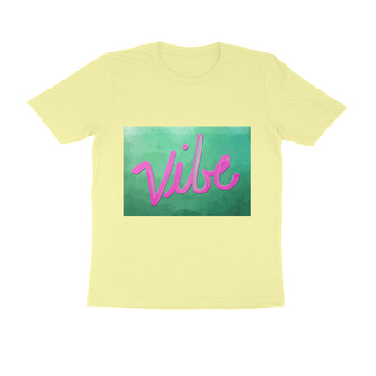 Half Sleeve Round Neck T-Shirt - Vibe puraidoprints