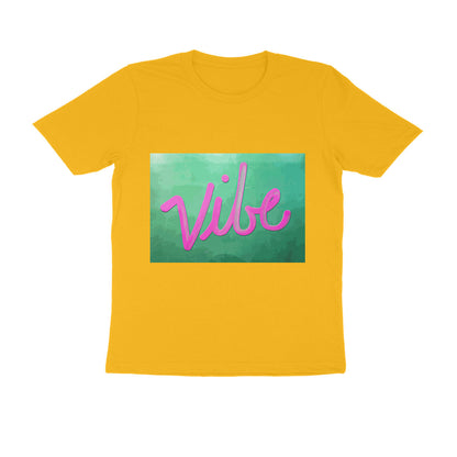 Half Sleeve Round Neck T-Shirt - Vibe puraidoprints