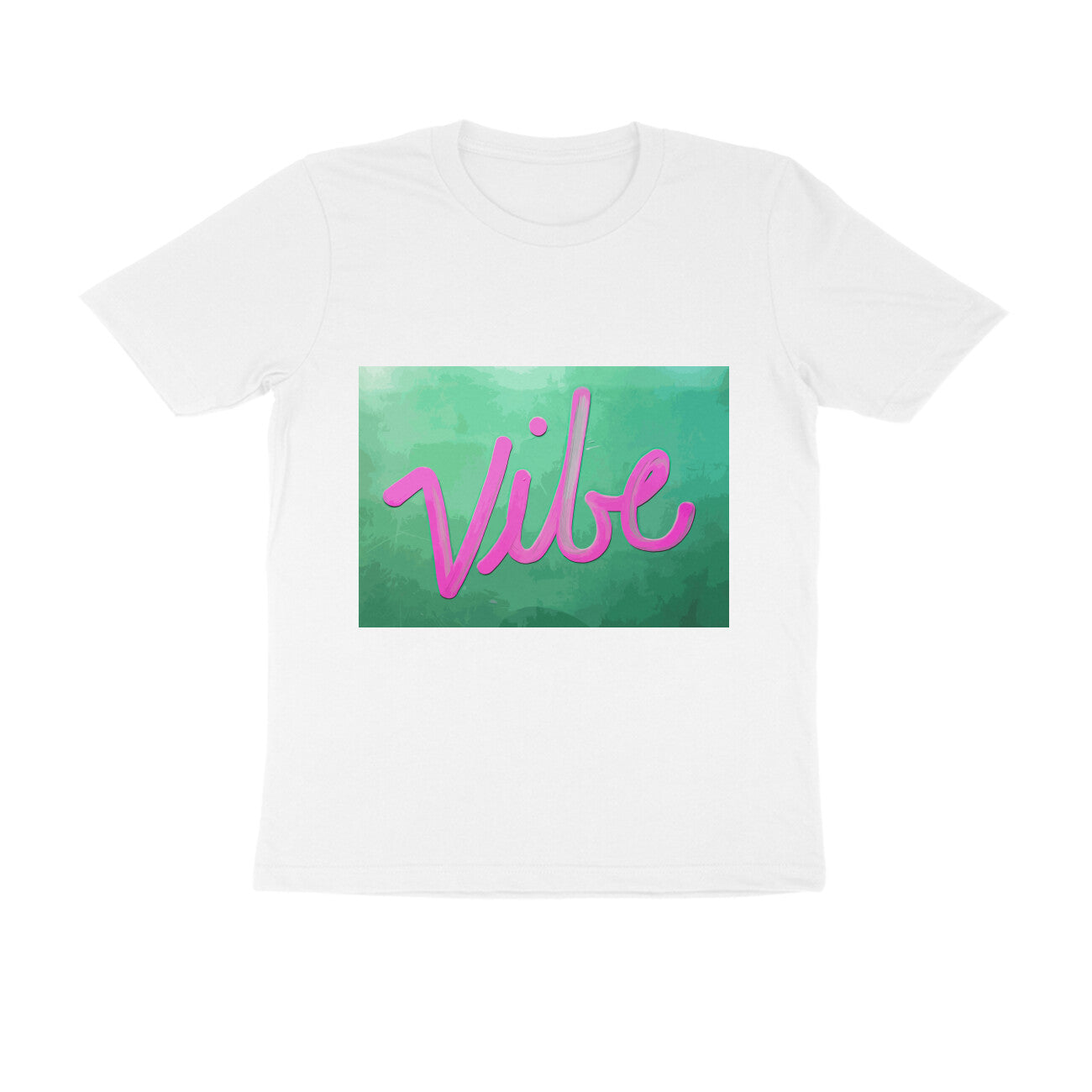 Half Sleeve Round Neck T-Shirt - Vibe puraidoprints