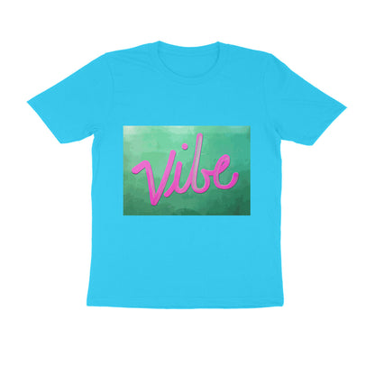 Half Sleeve Round Neck T-Shirt - Vibe puraidoprints